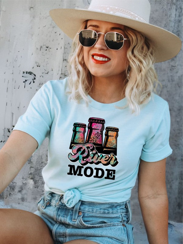 River Mode Colorful Graphic Tee
