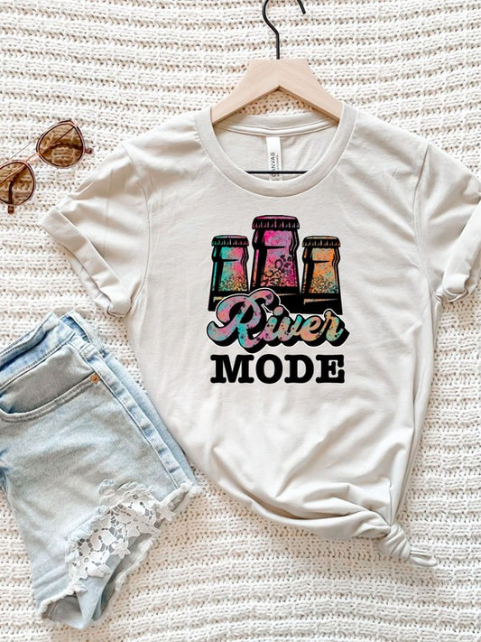 River Mode Colorful Graphic Tee