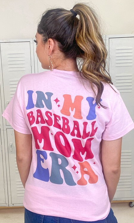In My Baseball Mom Era Graphic T-Shirt