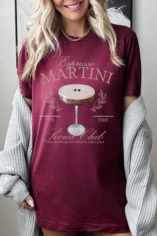Espresso Martini Social Club Graphic T Shirts