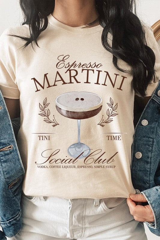Espresso Martini Social Club Graphic T Shirts