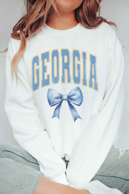 GEORGIA BOW Graphic Sweatshirt