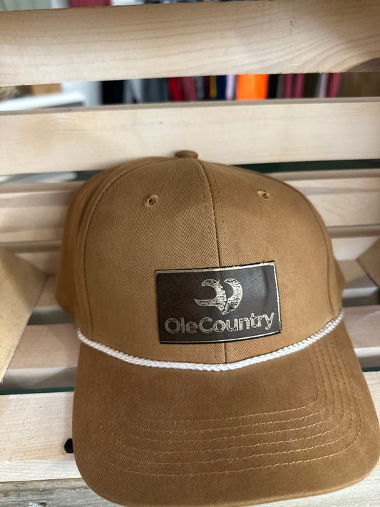Ole Country Gold Label/Brown Rope Hat